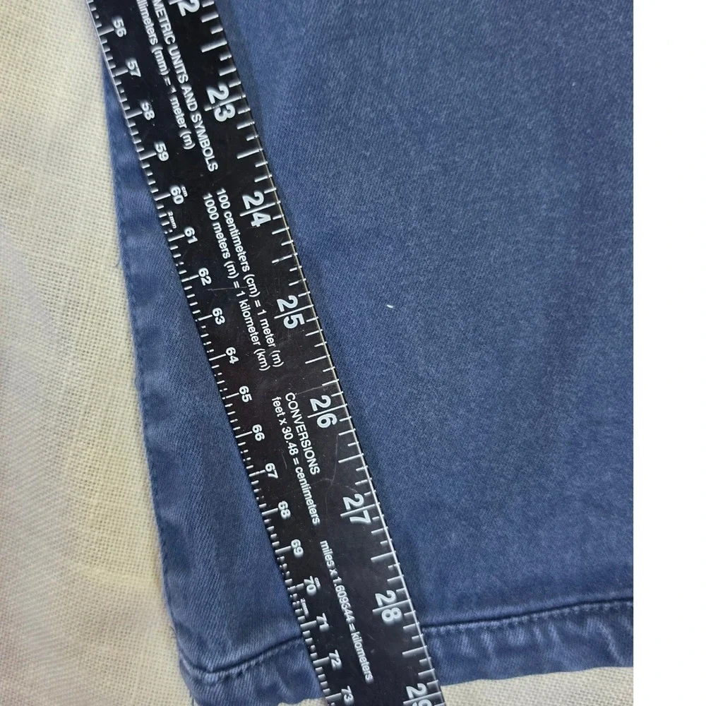 DL1961 Vince Slim Straight Navy Blue XTWILL 360 Comfort Pants Mens 36